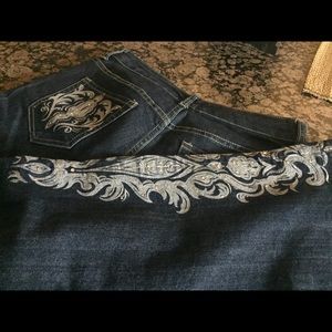Chico’s platinum jeans!